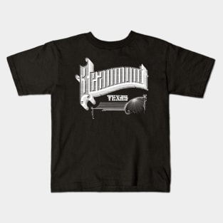 Vintage Beaumont, TX Kids T-Shirt